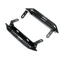 LCX Racing 1/10 RC Crawler Car Metal Rock Sliders Side Step Running Foot Board for Traxxas TRX4 Upgrades Parts Accessories juoda