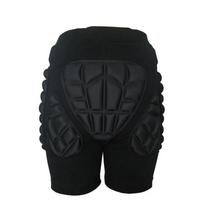 Black Sports Skiing Skating Snowboarding Shorts Hip Protective Bottom Padded for Ski & Roller Skate & Snowboard Hip Protection XXS juoda