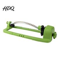 18 Nozzle Sprinkler Lawn Sprinkler Clog-Resistant Nozzles Adjustable Coverage Yard Oscillating Garden with Weighted Base for Large Irrigation
