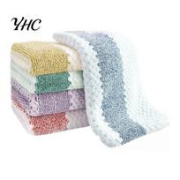 Quick-drying Kitchen Towels 5Pcs/Set Super Soft Absorbent Coral Hand Velvet Random Colors Gentle Microfiber Rags Multi-color Towel Pack 5pcs