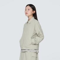 [Snowpeak] Campl Women's Collar Windbreaker Light Beige (S24FWCWB17) 85