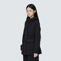[Snowpeak] Rago Women's Mid-Length Hooded Jacket Black (S24FWTJK35) 85