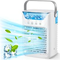 Portable Mini Desktop Air Conditioner Fan with Timer Small Room Spray Water AC for Cooling  Air Conditioning for Room