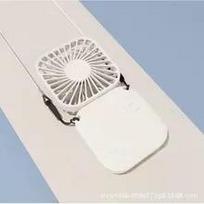 Mini Portable Cooling Fan with USB Charging Water Mist Air Conditioner LED Night Light for Home Office Desk Humidifier white