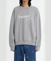 1011 Gallery Gallery Bomb Graphic Sweatshirt Grey/S