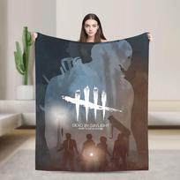 Warm Soft BlanketGirls Boys Travel Deads by Daylights Throw Blanket Flannel Bedspread For Bedroom Comfortable Sofa Bed Cover Size: 75*100cm, Weight: 230 GSM