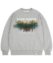 Graver [Unisex] Over Freeze Sweatshirt_Gray Grey/S