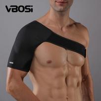 VBOSI Manufacturer Neoprene Elastic Shoulder Support Belt Shoulder Back Strap for Gym Clavicle Brace Fixation Correction One size juoda