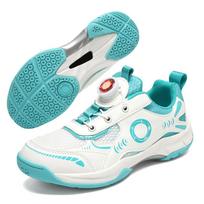 Orginal Children Professional Training Volleyball Sports Table Tennis Kids Pickleball Padel Indoor Badminton Shoes for Women 31 žalia