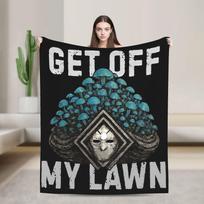 Expedition 33 Clair Obscur Francois Lawn Super Warm Blanket Plush Throw Blanket Print Bedroom Flannel Bedspread Sofa Bed Cover Size: 75*100cm, Weight: 230 GSM