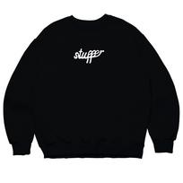 Sturfer Stuffer Signature Logo Bulgy Sweatshirts Black/M