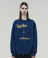 The Vinyl House Together Sweatshirts Navy (Vh2Dfum440A) Navy/L
