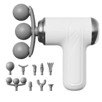 Dealsure Massage Gun | Massage Machine for Body Pain | 9 Adjustable Heads for Deep Tissue, Muscle Relief for Back, Shoulder & Foot