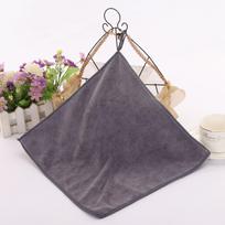 Microfiber Kitchen Dish Cloths - 12 12 Inches, Absorbent Cleaning Towels for Dishes, Glass and Countertops, Gray (Pack of 5) One Size