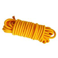 Marine Boat Kayak Rope High Strong Elastic Bungee Cord Premium Latex Wear Resistant for Roof Racks and Trailers geltona