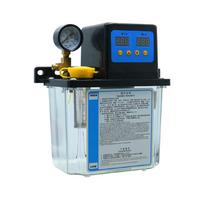 HLTNC 1L 2L Lubricant Pump Automatic Lubricating Oil Pump with Pressure Gauge CNC Electromagnetic Lubrication Pump Lubricator 1L 110v