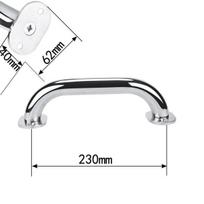 Marine Stainless Steel Polished Safety Handle, Grab Bar, Bathroom Handrail, Cabinet Pull for RV, Boat & Yacht Accessories 8 inches