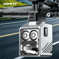 Giant Smart 3-LED Bicycle Headlight sidabras