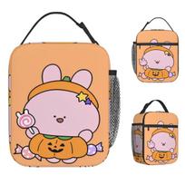 A-Asamimichans Lunch Bag Fashion Lunch Box For Girls Office Convenient Cooler Bag Oxford Designer Thermal Lunch Bags One Size
