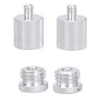 Camera Mount Holder Rangefinder Aluminum Adapter 1/4inch to 5/8inch Adapter Threaded Screw Adapter Converter