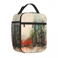 Bestselling Fendt Tractor Grafting Compact Style Bento Bag Safari Lunch Adult Lunch Bag One Size