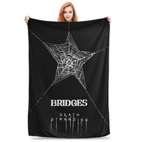 Death Stranding Cliff Unger Blankets Flannel Vintage Breathable Throw Blankets for Home Restaurant Autumn/Winter, Size: 75*100cm, Weight: 230 GSM