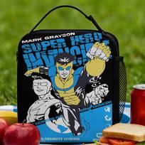 Invincible Lunch Bag Mark Grayson Picnic Lunch Box For Girls Kawaii Custom Thermal Tote Handbags Waterproof Portable Cooler Bag One Size