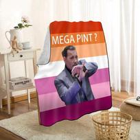 HEARMNYJohnny Depp Funny Blanket Super Soft Warm Microfiber Fabric Blanket For Couch Throw Travel Adult Blanket 145x200 0824 Size: 75*100cm, Weight: 230 GSM
