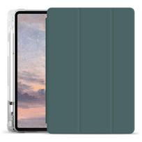 For IPad Pro 11 Inch TPU Leather Smart Cover Shockproof Protective Case with Pencil Holder Made From High Quality PU Material juoda