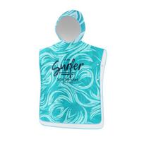 Summer Microfiber Printed Quick-Dry Bathrobe and Beach Cape Plain Style Absorbent and Quick-Dry Towel for Swimming Free size&700 - 899 GSM žalia