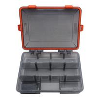 Four-lock Single-layer Fishing Accessories Box Four-color Adjustable Insert Lure Box High Quality Rectangle
