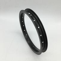 BMX Single Layer Aluminum Alloy Bicycle Rims 24 Hole 14G A/V Valve 203 Kids' Bikes 12 Inch 12 black 20H