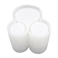 Cosmetic Holder Storage Box Shiny Silicone Cup Mold for Epoxy Resin Crafts 1