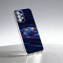 Drift Sports Car Male Mens Phone Case For Samsung S25,S24,S21,S22,S23,S30,Ultra,S20,Plus,Fe Transparent Cover Samsung S235G