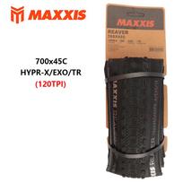 MAXXIS New REAVER RAMBLER RECEPTOR ASPEN ST Gravel Tire HYPR-X Tubeless Gravel Bike Tires 700x40C/45C/55C Off Road Bicycle Tires REAVER 45C B