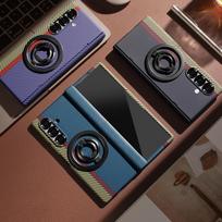 Race Track Series TPU+PC Shockproof Mobile Phone Case with Magnetic Ring Stand for for Z Fold 7/6/5/4/3 Opp Bag&For samsung z fold7