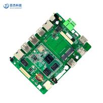 Helperbox T507 Linux Develop Board HD-MI 2.0 4K Decoding Dual LVDS Display 5G WiFi/BT 5.0 for Smart Home Control Panel 1G+8G