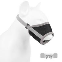 Breathable Anti-Bite and Anti-Bark Dog Muzzle with Mesh 2XL
