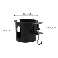 360 Degree Rotating Cup Holder Non Slip Clip On Cup Holder Drinks Table Cup Holder  Office Desk Regular style