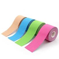 China Manufacturer Heao Factory Sport Athletic Cotton Spandex Breathable Waterproof Kinesiology Tape Bandage Muscle Skin 5cm*5m juoda