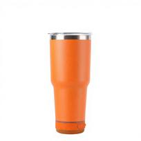 Bluetooth Speaker Car Cup 30oz 304 Stainless Steel Thermal Cup Portable Car Cup Stainless Steel Vacuum Flask tumbler mug cup 30oz(850.49g) oranžinė