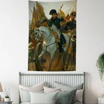 Napoleon Bonaparte Art Colorful Tapestry Wall Hanging Hanging Tarot Hippie Wall Rugs Dorm Wall Art Decor 100X70CM