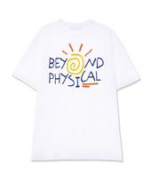 Astral Projection Beyond Physical Supima Cotton Round Neck Short Sleeve T-Shirt_White L