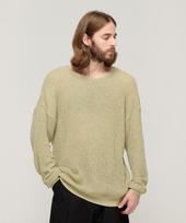Cargo Bros Summer Scallop Waffle Cozy Knit (Khaki) Free