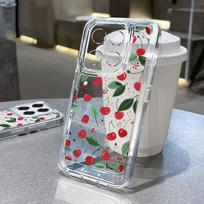 Skirta Xiaomi 13t Pro 11t Poco X6 X5 Pro Redmi Note 13 12 11 Pro 10 Vaisiai Atsparus smūgiams Minkštas silikonas Skaidrus dėklas Redmi Note 12 4G gryna
