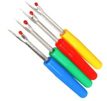 4PCS Plastic Handle Craft Thread Cutter Seam Ripper Stitch Unpicker Sewing Tool Cross-Stitch Sewing