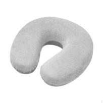 Travel Pillow Elegant Soft Women Men Neck for Camping Airplane Car Hiking šviesiai pilka spalva