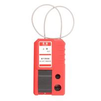 Lockout Tagout Cable Lock Adjustable Stainless Steel Power Insulation Industrial Cable Lock for