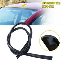 Juodo gumos automobilio priekinio viršutinio stiklo apdailos juosta Honda Civic 2006 2007 2008 2009 2010 2011 73150-SNA-003 gray