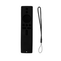 Neslystanti apsauginė dėklas nuotolinio valdymo pulteliui, silikoninis dėklas Xiaomi Mi Box S ir Xiaomi Mi TV Stick juoda